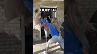 Little girl KICKS her mom out the HOUSE 