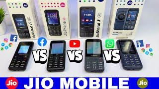 Jio 4G Phones! Jio Bharat V2  Jio Phone  Jio Bharat J1  Jio Prima || Which is Best ?