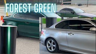 BMW 128i in Forest Green by Aluko Vinyl