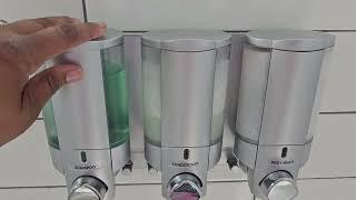 Better Living AVIVA 3 Chamber Soap and Shower Dispenser Review