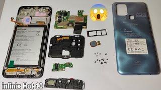 Infinix Hot 10 Full Disassembly / Infinix Hot 10 Teardown | How to Open Infinix Hot 10