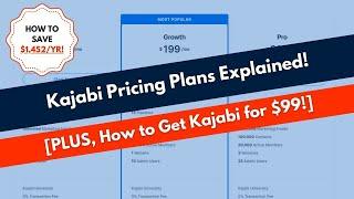 Kajabi Pricing - How Much Does Kajabi Cost? [How to Save Thousands/Year!]