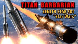 Titan Barbarian Rocket und Zenith Star SDI „Star Wars“