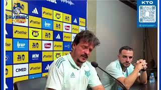  NO LIMITE! DIOGO MEDEIROS EM COBRANÇA AO TÉCNICO FERNANDO DINIZ NA COLETIVA APÓS EMPATE COM BETIM