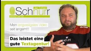 Was leistet eine Textagentur? Wie man gute Texte schreibt & was einen zuverlässigen Texter ausmacht!