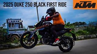 2025 KTM DUKE 250 BLACK First Ride Review  