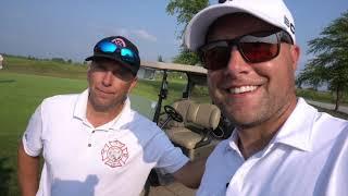 Can We Set A Course Record?! - 3 Man Scramble with Firefighter Golf @ Falcon Lakes Golf Course