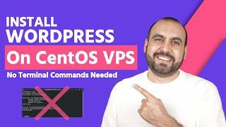 How To Install WordPress on CentOS with no terminal needed - Using Hostinger VPS