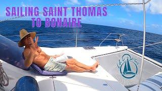 Sailing Saint Thomas to Bonaire - Featuring Musician Tim Bluhm - Sailing Catamaran Lost Cat