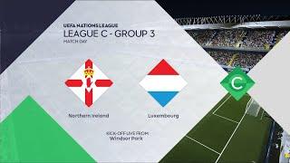 Northern Ireland vs Luxembourg | Windsor Park | 2024-25 UEFA Nations League | PES 2021