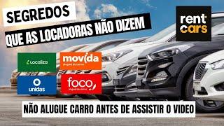 COMO ALUGAR CARRO #alugueldecarro #unidas #localiza #movida #rentcars #rentalcar