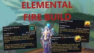 The "NEW" Elemental Fire Build!! | Fire Ele is BACK!