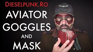 Aviator Goggles DIY - Tutorial Video and Pattern Download