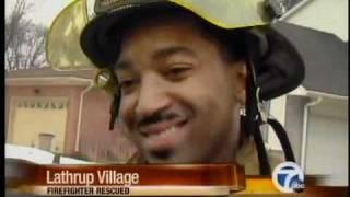 Lathrup Village firefighter rescue