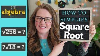 How to Simplify Square Root or Simplify Radicals