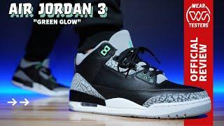 Air Jordan 3 Green Glow