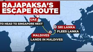 From Sri Lanka To Male To Singapore: Gotabaya Rajapaksa's Escape Route Tracked