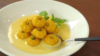 부드럽고 쫄깃한, 호박 뇨끼만들기 :: 쉐프가 만든것 같아요 :: 감자요리 :: Pumpkin Gnocchi :: Halloween Pumpkin Recipe