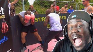 REASE REACTS to: Street Beefs  Boxing & MMA Matches!