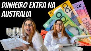 Renda extra na Austrália |  Trabalhando com hospitality