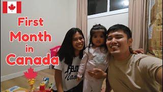 First Month in Canada | Buhay Canada