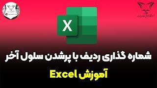 شماره گذاری ردیف با پر شدن سلول آخر در EXCEL