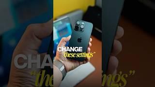 Change these iPhone Settings NOW!!