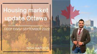 Ottawa's real estate news and monthly housing market stats. (September 2022) by Nish Kapoor.