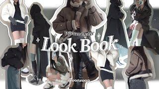 [SUB]˖ ˟ 5 cute&chic winter outerwear outfit ideas༝﹡˖ mustang, puffer jackets, long coat