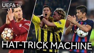 LEWANDOWSKI: THREE HAT-TRICKS, THREE CLUBS