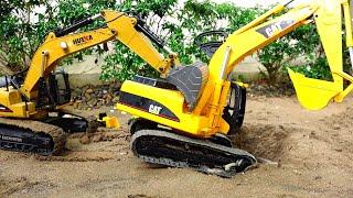 포크레인 트럭 자동차 장난감 구출놀이 수리놀이 Excavator Truck Car Toy Repair Play