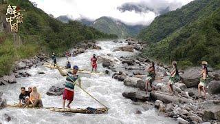 In the mountains of Xiangxi, beauty dances receive foreign tourists