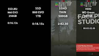SSD Vs HDD Test in Rust - Loading Times - HDD it will work in 2019?