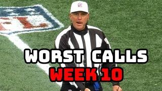 Worst Referee Calls of Week 10 | Top 6 Missed calls | NFL 2021