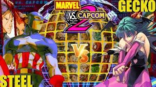 Marvel vs Capcom 2: STEEL vs GECKO