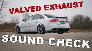 ECS Tuning // Audi B8 S4 Valved Exhaust System