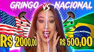 MAKE GRINGA VS MAKE NACIONAL | *ME SURPREENDI COM O RESULTADO*