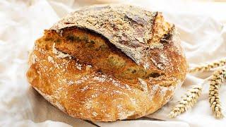 NO KNEAD BreadEasiest homemade Bread, the recipe is perfect FOR BEGINNERS