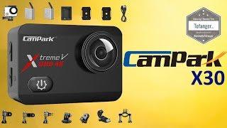 Campark X30 4K - Action-Kamera 4K - 20MP - Wifi - Touch - Unboxing