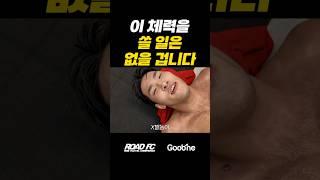 이 체력을 쓸 일은 없을 겁니다