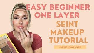 Easy Beginner One Layer Seint Makeup Tutorial