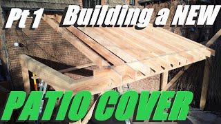 Building a Patio Cover Part 1-Beams, Posts and Rafters!