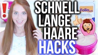 HAARE SCHNELLER WACHSEN LASSEN! | 6 CM in 2 MONATEN! 6 HAIR HACKS  | LaurenCocoXO