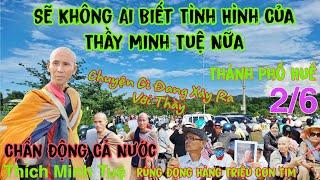 Chấn Động Cả Nước Sẽ Không Ai Biết Tình Hình Của Thầy Minh Tuệ Nữa Chuyện Gì Đang Xảy Ra Với Thầy