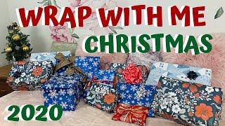 LAST MINUTE WRAP GIFTS WITH ME | CHRISTMAS 2020 WRAPPING PRESENTS | Karyna Cast