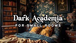 Dark Academia Decor in a Small Bedroom: How to Fit the Look in a Little Space