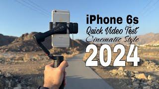 iPhone 6s 2024 | iOS 15.8.3 | Quick Video Test | Cinematic Style