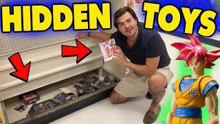 HIDDEN DBZ SH FIGUARTS found under the toy shelves at TARGET - Toy Hunt - G.I. JOE NECA & MORE!