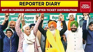 Punjab Polls 2022: Farmer Unions Face Dissidence After Ticket Distribution | Reporter Diary