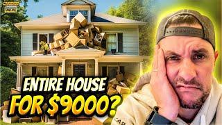WE BUY ENTIRE HOUSE OF CARDS for $9,000 in BLIND ESTATE AUCTION (EP VAULT)